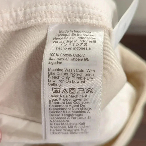 NWT J Crew Cotton Camp Pants Khaki size 0 - Picture 7 of 11